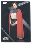 2022 Qi'Ra Topps Star Wars Chrome Black #38 Solo 2