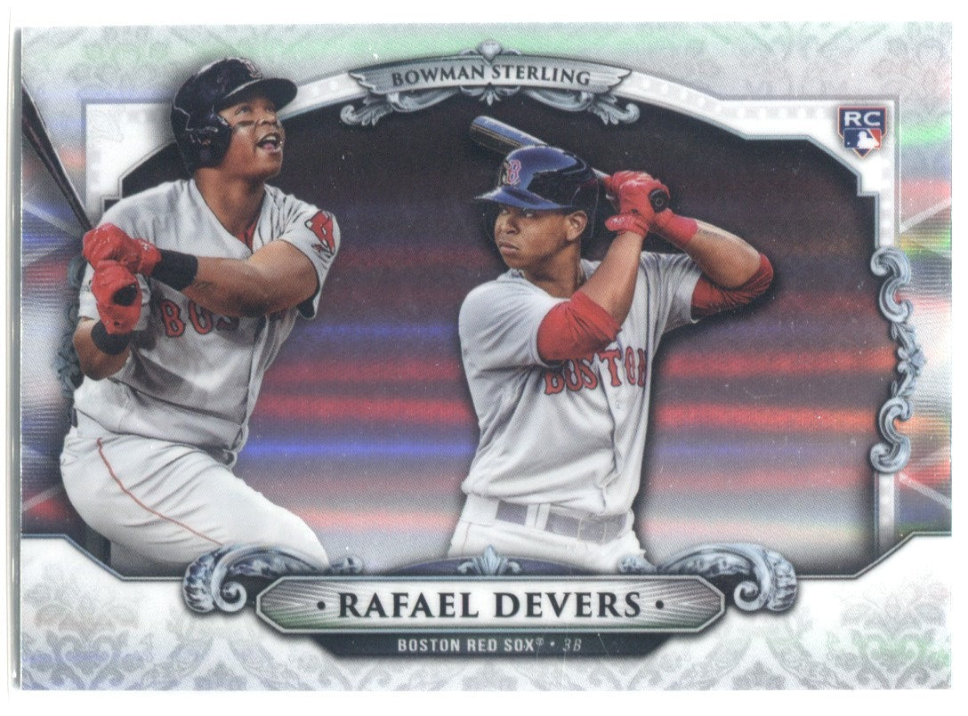 Rafael Devers Boston Red Sox 2018 Bowman Chrome # 8 Rookie Card