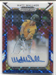 2019 Matt Wallner Panini Prizm Draft Picks RED WHITE AND BLUE AUTO 03/99 AUTOGRAPH #68 Minnesota Twins