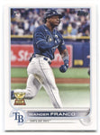 2022 Wander Franco Topps Series 1 ROOKIE RC #215 Tampa Bay Rays 41