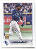 2022 Wander Franco Topps Series 1 ROOKIE RC #215 Tampa Bay Rays 35