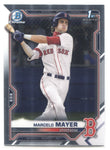 2021 Marcelo Mayer Bowman Chrome Draft 1ST BOWMAN #BDC174 Boston Red Sox 1