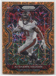 2020 Ke'Shawn Vaughn Panini Prizm ORANGE LASER ROOKIE RC #320 Tampa Bay Buccaneers