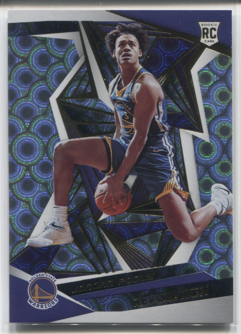 JORDAN POOLE ROOKIE CARD 2019 Golden State Warriors PRIZM DRAFT PICKS  Basketball