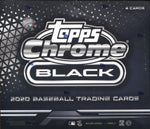 2020 Topps Chrome Black Hobby Baseball, Box