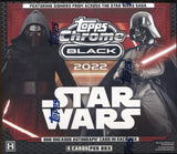 2022 Topps Star Wars Chrome Black Edition Hobby, Box