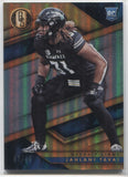 2019 Jahlani Tavai Panini Gold Standard PLATINUM ROOKIE RC 07/49 #163 Detroit Lions