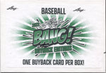 2023 Leaf Bang Buyback Baseball Hobby, Box