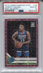 2019-20 Jarrett Culver Donruss Optic PINK VELOCITY RATED ROOKIE 36/79 RC PSA 10 #160 Minnesota Timberwolves 1026