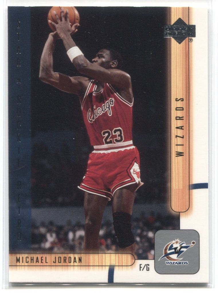 Michael Jordan Number 12 Jersey Hall of Fame Card - Sports Trading Cards