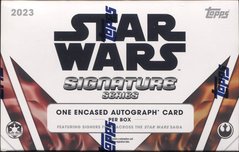 2023 Topps Star Wars Signature Series Hobby, 20 Box Case