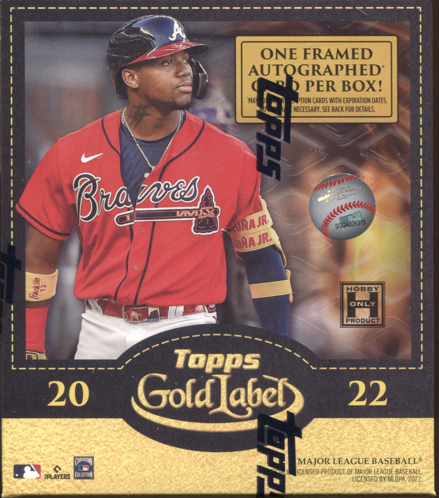 2021 Topps Gold Label Baseball Hobby Box