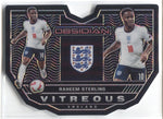 2021-22 Raheem Sterling Panini Obsidian VITREOUS 52/99 #21 England