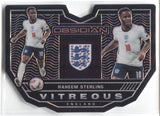 2021-22 Raheem Sterling Panini Obsidian VITREOUS 52/99 #21 England