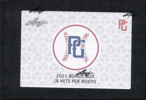 *LAST BOX* 2021 Leaf Perfect Game Baseball Bonus, Box