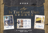 *LAST BOX* 2022 Leaf In The Game Used (ITG) Multi-Sport Hobby, Box