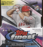 2021 Topps Finest Baseball Hobby, Box