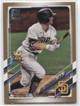 2021 Jake Cronenworth Topps Series 2 GOLD ROOKIE 0332/2021 #371 San Diego Padres