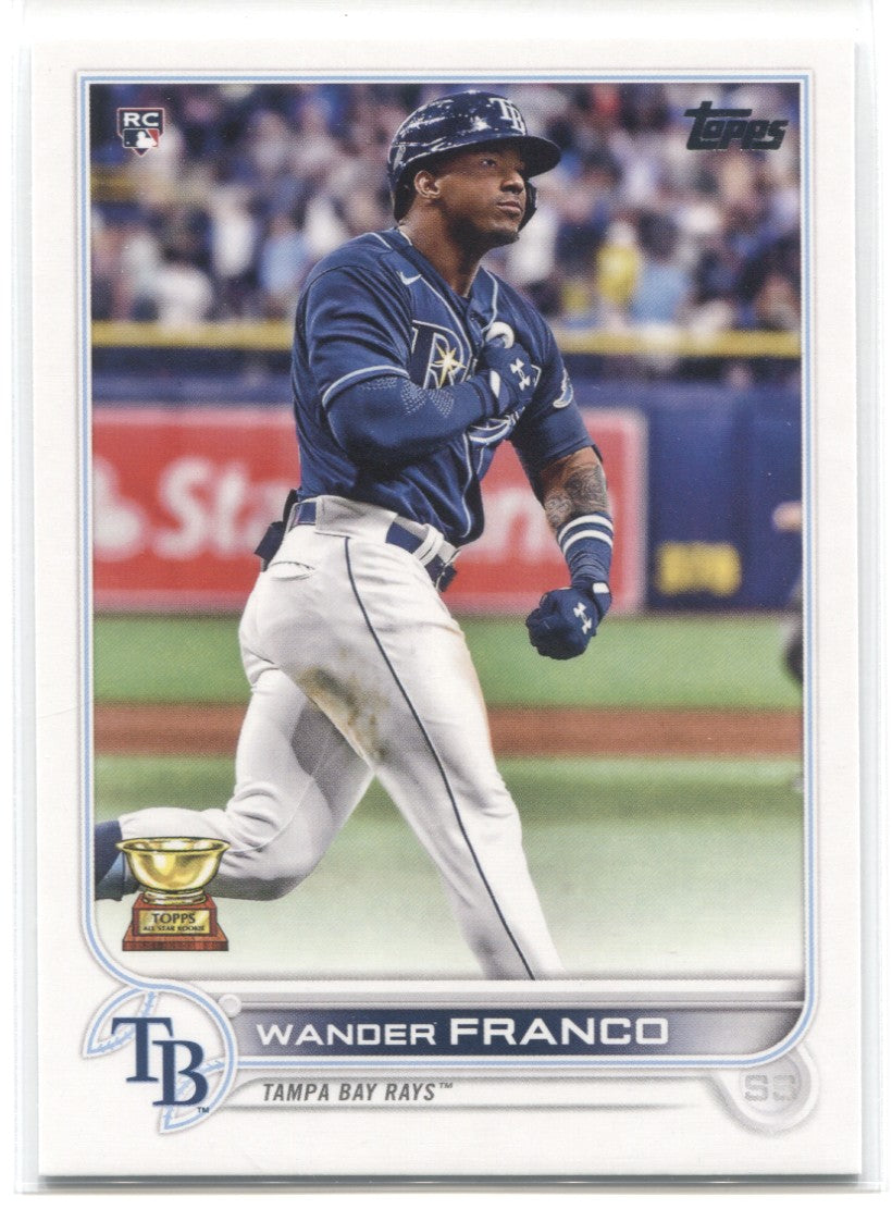 Wander Franco rookie factory topps chrome gold mojo refractor silver pack