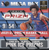 2021-22 Panini Prizm Basketball, 20 Mega Box Case