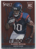 2013 Deandre Hopkins Panini Select RED HOT ROOKIE RC #2 Houston Texans