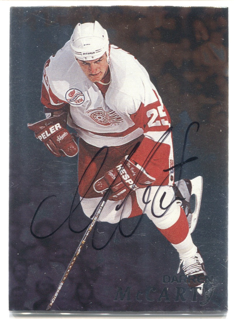 1993-94 Darren McCarty Detroit Red Wings Game Worn Jersey - Rookie