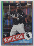 2020 Luis Robert Topps SILVER PACK ROOKIE RC REFRACTOR #85TC-17 Chicago White Sox 2