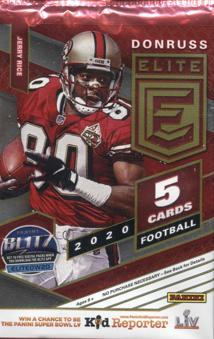 2022 Panini Donruss Elite Football Blaster Box Trading Cards