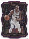2017-18 Kawhi Leonard Panini Select PURPLE DIE CUT 99/99 PREMIER LEVEL #150 San Antonio Spurs