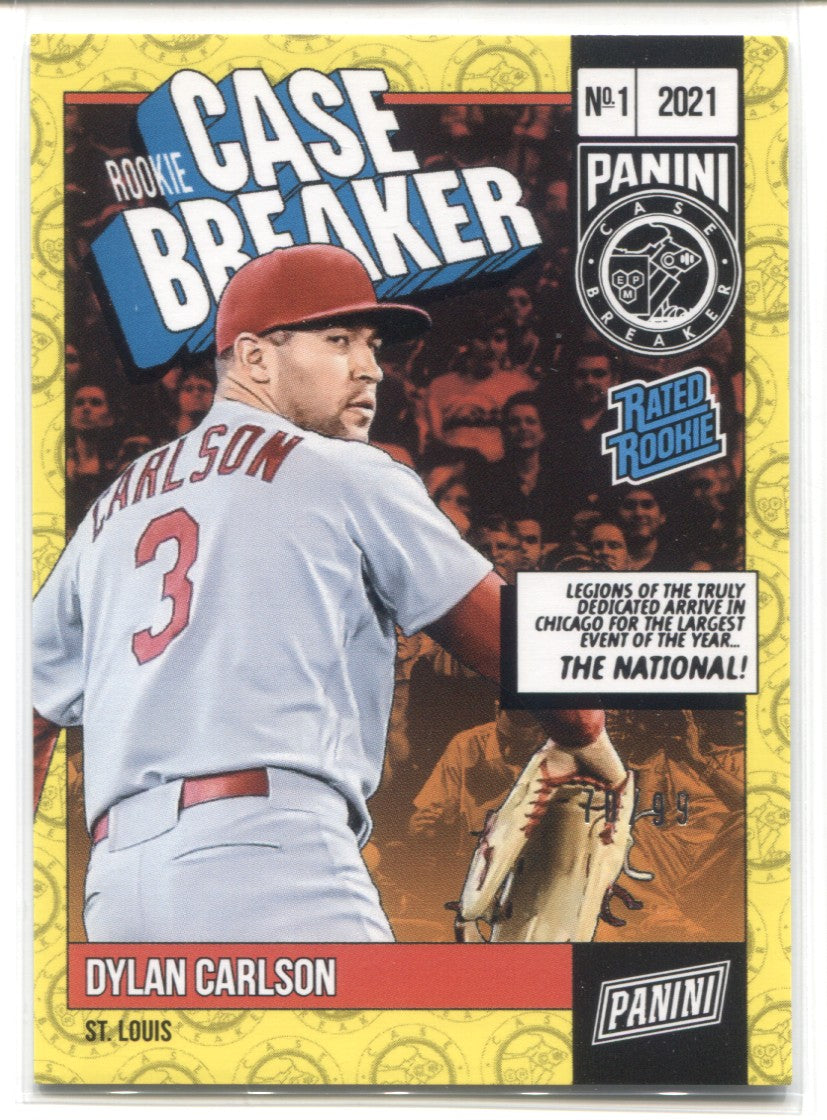 Dylan Carlson Baseball Paper Poster Cardinals 3