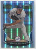 2013 Clayton Kershaw Bowman Chrome REFRACTOR #220 Los Angeles Dodgers