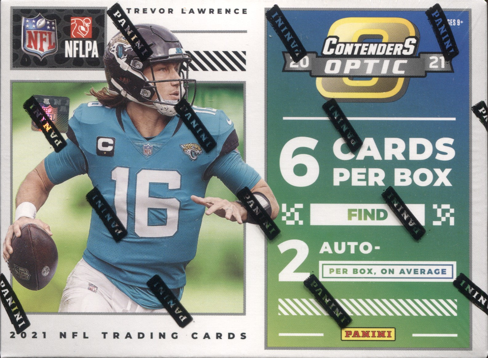 2022 Panini Contenders Optic Trevor Lawrence Season Ticket Blue