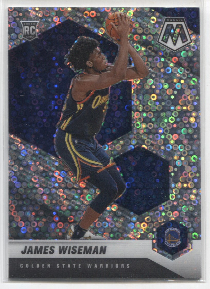 James Wiseman 2020-21 NBA HOOPS ROOKIE RC #205 GOLDEN STATE WARRIORS!