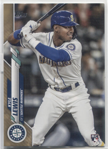 2020 Kyle Lewis Topps GOLD 1652/2020 ROOKIE RC #64 Seattle Mariners