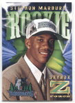 1996-97 Stephon Marbury Z-Force Z-Cling ROOKIE RC #R2 Minnesota Timberwolves