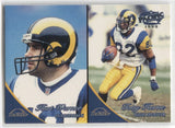 1999 Kurt Warner Tony Horne Pacific ROOKIE RC #343 St. Louis Rams HOF