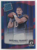 2017 Mitchell Trubisky Donruss Optic PINK RATED ROOKIE #178 Chicago Bears