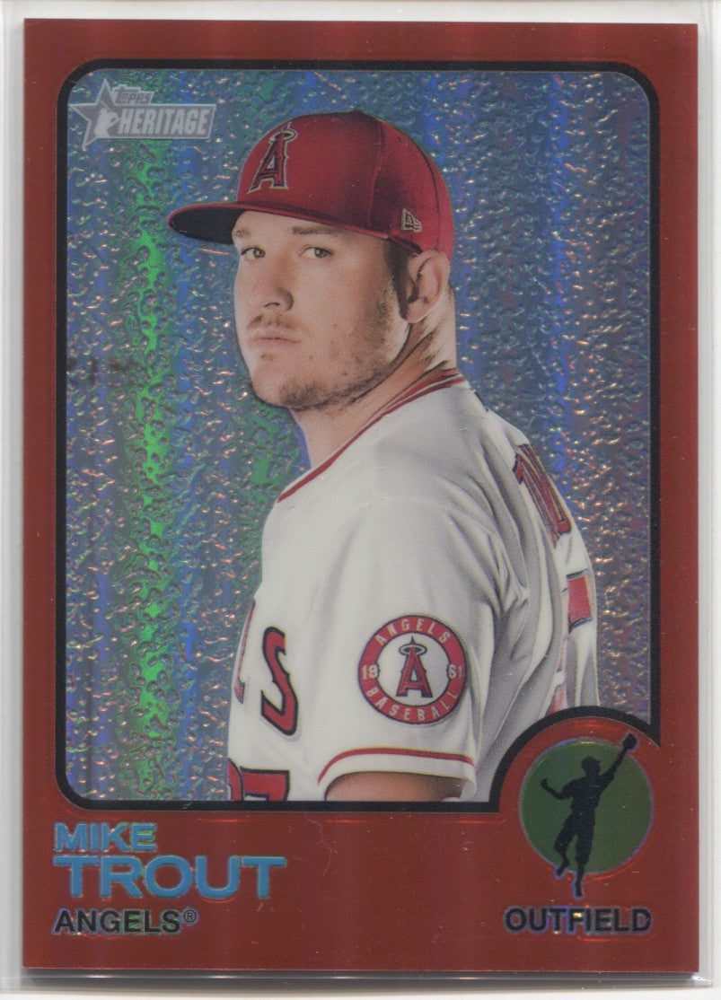 MIKE TROUT Auto 2021 Topps Through The Years 2009 1st Bowman Chrome #TTY28