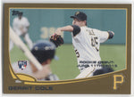2013 Gerrit Cole Topps Update GOLD ROOKIE 0633/2013 RC #US265 Pittsburgh Pirates