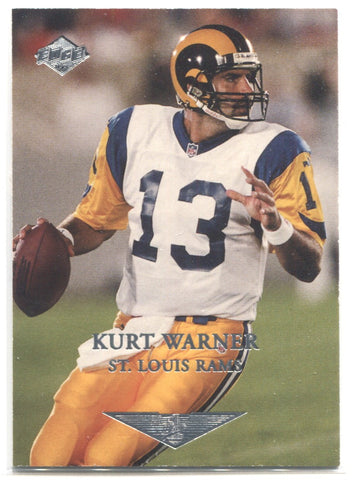 1999 Kurt Warner Collector's Edge 1ST PLACE PROMO ROOKIE RC #201P St. Louis Rams HOF 3