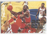 1997-98 Michael Jordan Fleer #23 Chicago Bulls HOF 2