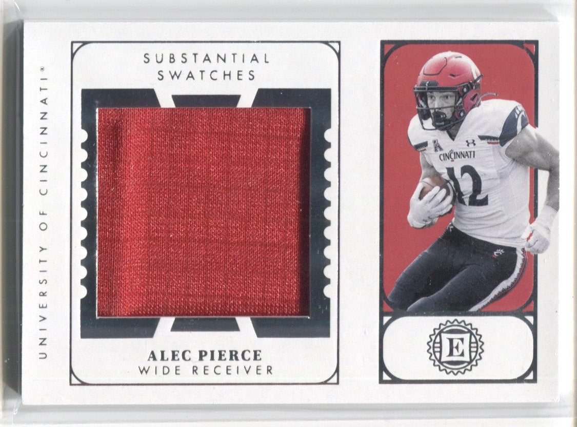 2022 Alec Pierce Panini Chronicles Draft Picks Encased SUBSTANTIAL SWA