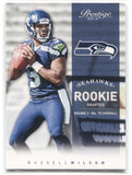 2012 Russell Wilson Panini Prestige ROOKIE RC #238 Seattle Seahawks 1