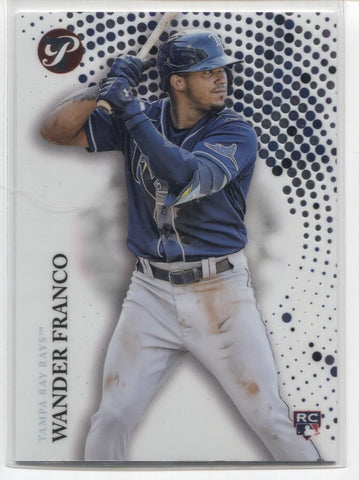 Wander Franco 2022 Topps Player Jersey Number Medallion RC Tampa Bay Rays