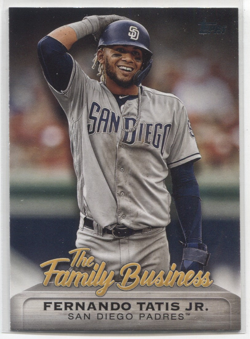 Fernando Tatis Jr 2023 Topps Series 2 Father's Day Commemorative Team Patch  Card