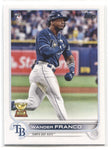 2022 Wander Franco Topps Series 1 ROOKIE RC #215 Tampa Bay Rays 18