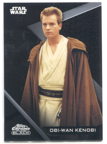 2022 Obi-Wan Kenobi Topps Star Wars Chrome Black #2 The Phantom Menace