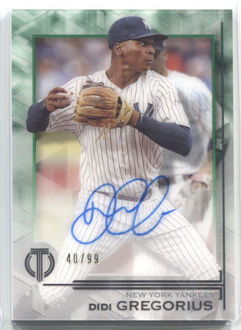 Didi Gregorius New York Yankees Autographed & Inscribed Game-Used