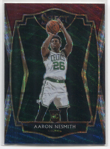 2020-21 Aaron Nesmith Panini Select TRICOLOR PREMIER LEVEL ROOKIE RC #190 Boston Celtics