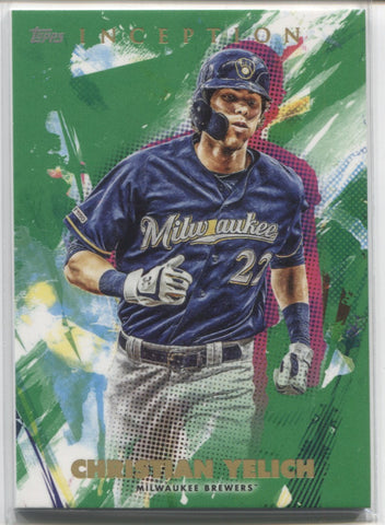 Christian Yelich 2021 Topps Gypsy Queen #192 Milwaukee Brewers Baseball Card